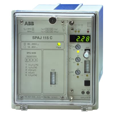 ABB SPAJ 115 C Earth-Fault Relay | Reliable Electrical Protection