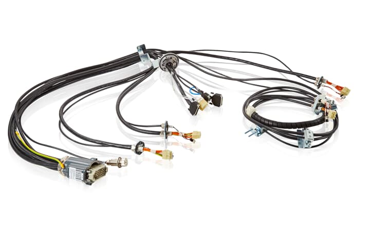 Ram Automations ABB TRANSMISION BELT 3HNA004927-001 with multiple connectors and wiring for easy installation