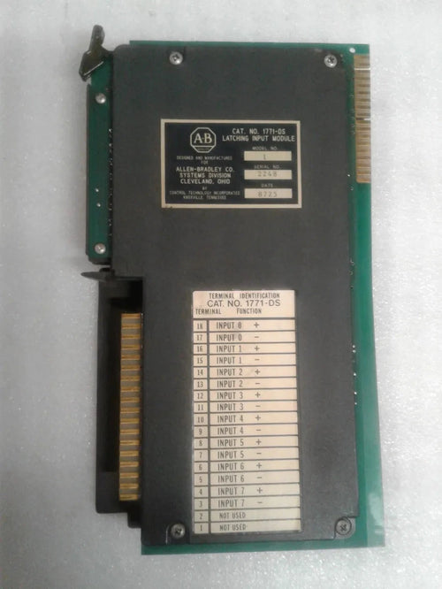 Allen-Bradley 1771-DS Latch Input Module - PLC-5 Automation-Ram Automations