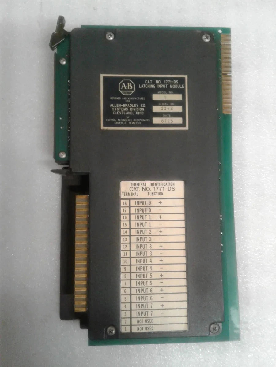 Allen-Bradley 1771-DS Latch Inputs | Rockwell Automation Main image