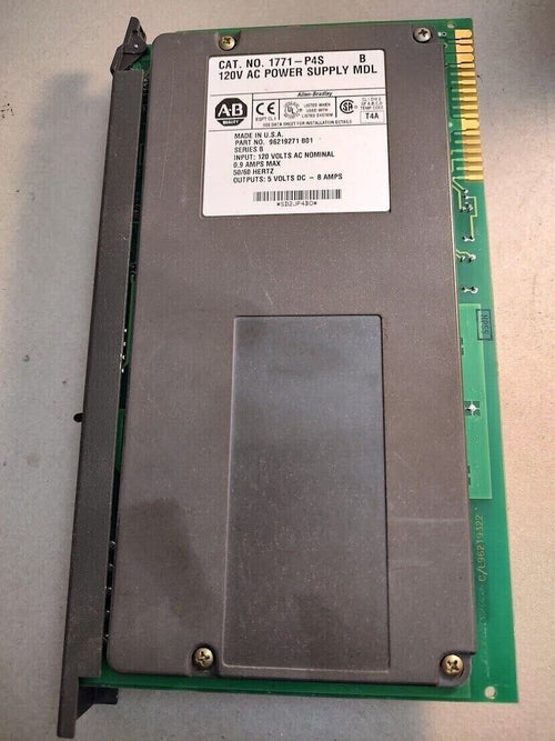 Allen-Bradley 1771-P4S B - 120V AC Power Supply - Industrial PLC-Ram Automations