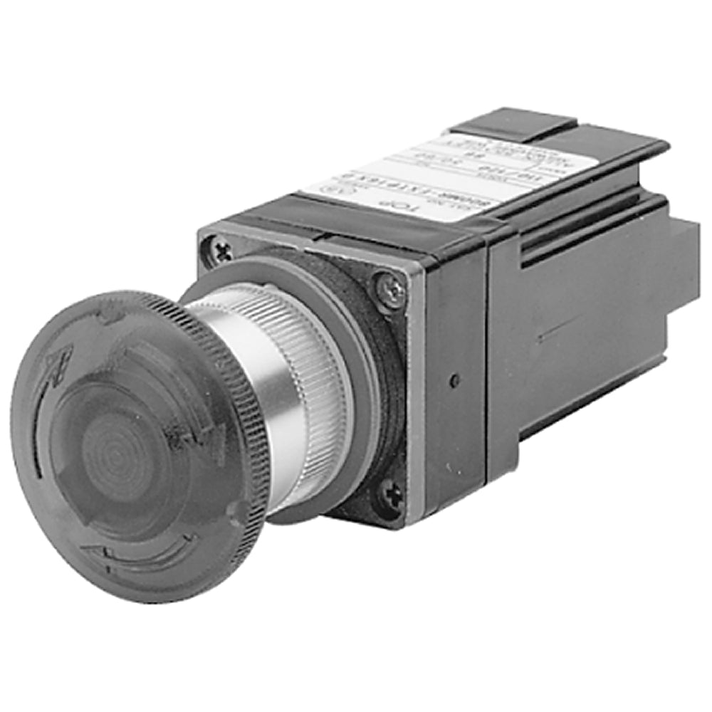 Allen-Bradley 800MR PB 800MR-FX2 Push Button Switch with Clear Lens for Industrial Control Main image
