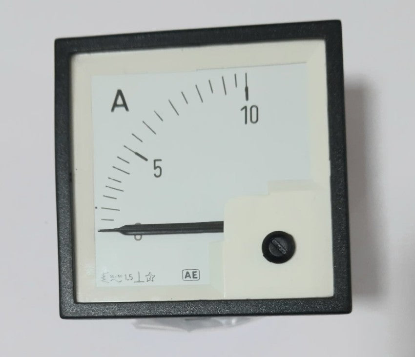 Frer F48Eaxnscd01 Ammeter - 0-10/20A, 48x48mm Panel Mount-Ram Automations