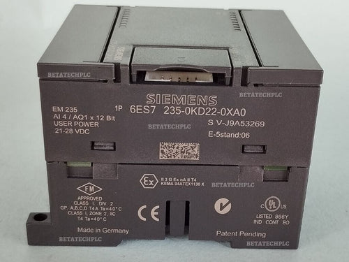 SIEMENS EM235 6ES7 235-0KD00-0XA0 Analog Input Output Module-Ram Automations