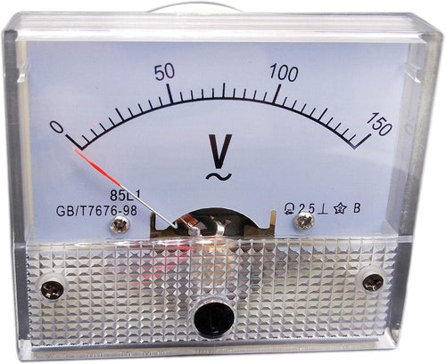 Brother YH-80 Analog Panel Voltmeter 0-150V - Class 2.5 Accuracy-Ram Automations