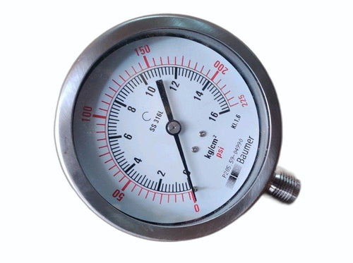 Analogue Pressure Gauges - Electro-Flow Controls - Accurate Readings-Ram Automations