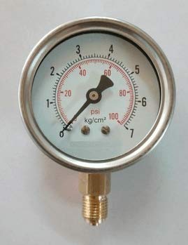 Atlas Copco Pricol Water Temperature Gauge for 0-7 Kg/cm2 Range