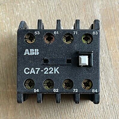 ABB CA7-22K Auxiliary Contact Block 10A - Reliable Performance-Ram Automations