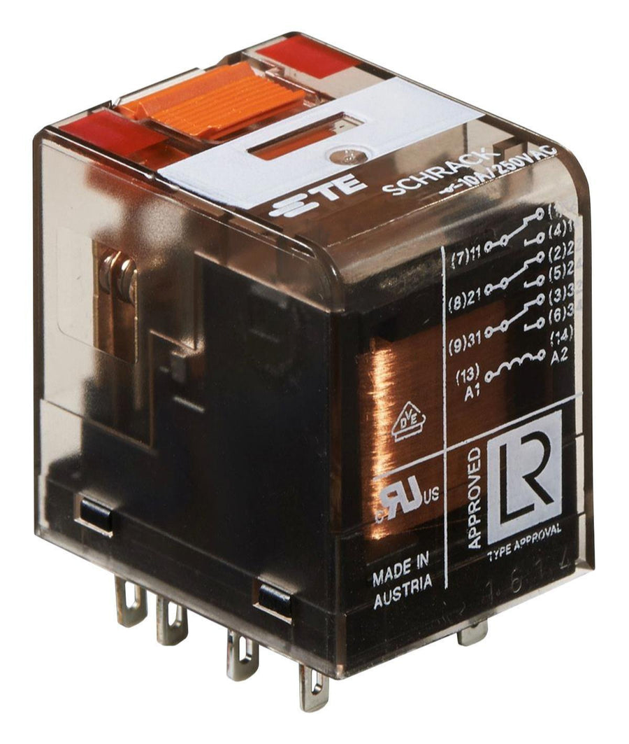 Schrack Auxiliary Relay RP420524 - 24V, 8A/10A - Reliable Performance-Ram Automations