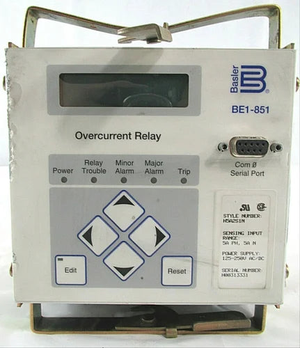 Basler Electric BE1-851 Over Current Relay - High Quality Protection Device Main image