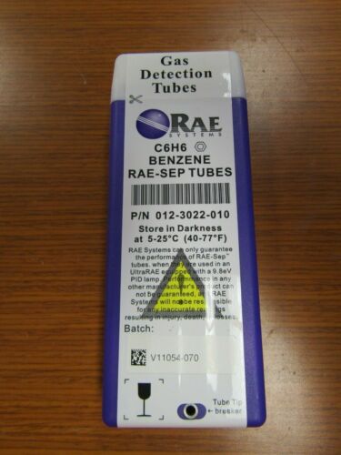 Benzene Detection - RAE-SEP Tubes | RAE Systems