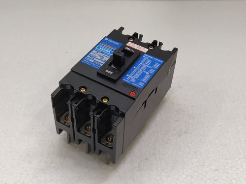 Terasaki XS100NS 15A 3-Pole Breaker - 600V AC/250V DC Protection-Ram Automations