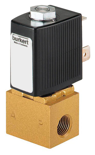 Burkert 6013 Plunger Valve – Direct Acting 2/2 Way Control-Ram Automations
