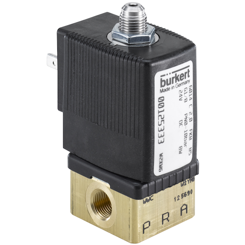 Burkert 6014 Plunger Valve - Direct Acting 3/2 Way-Ram Automations
