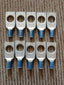 Burndy Yal-6str-cu7 Standard electrical connectors in a pack of ten for reliable wiring solutions