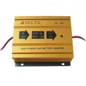 Ca-102 Delta High Power Car Battery Adapter - 12V Output-Ram Automations