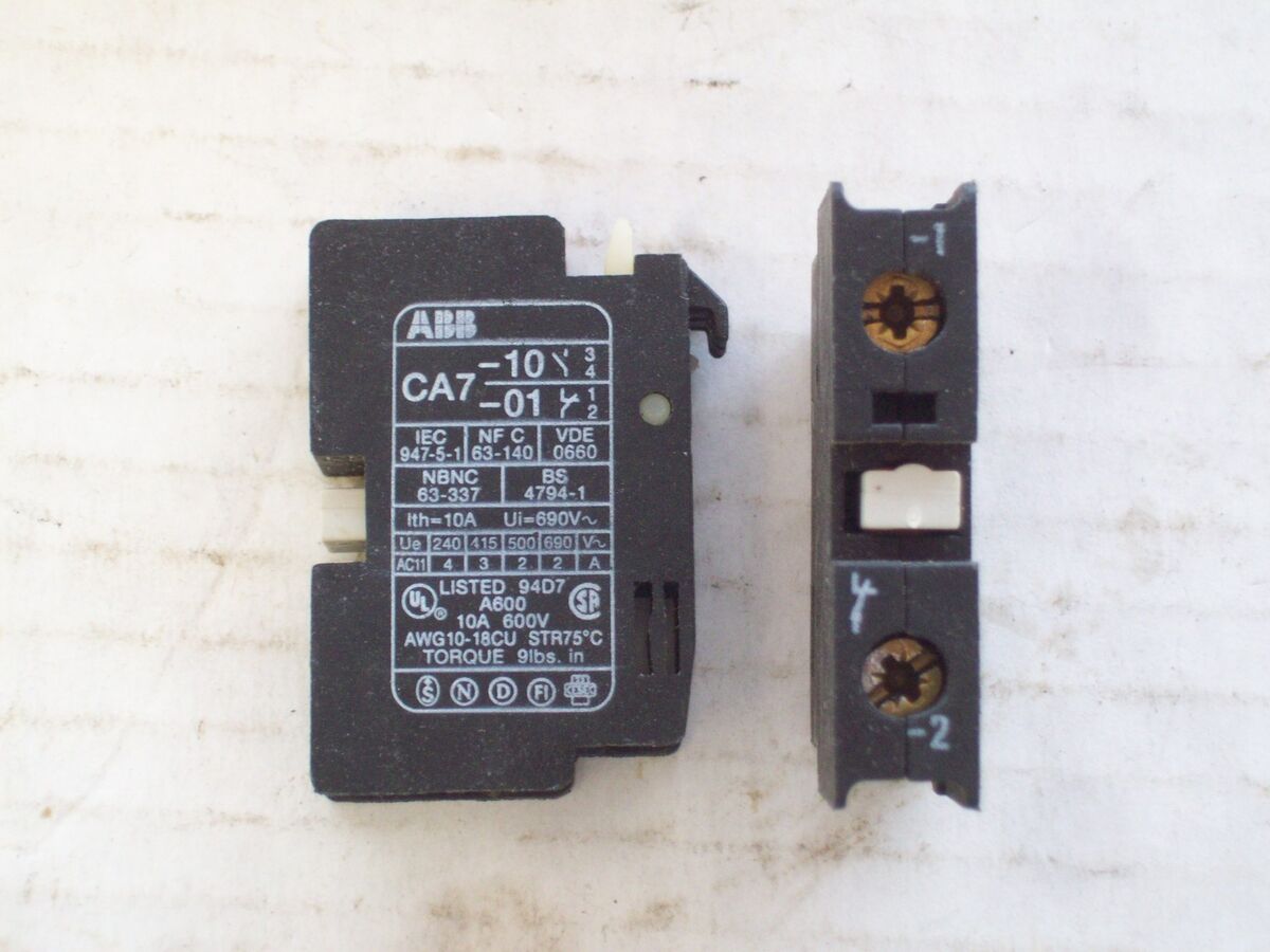 Ca7-10 Auxiliary Contact Block | Abb Main image
