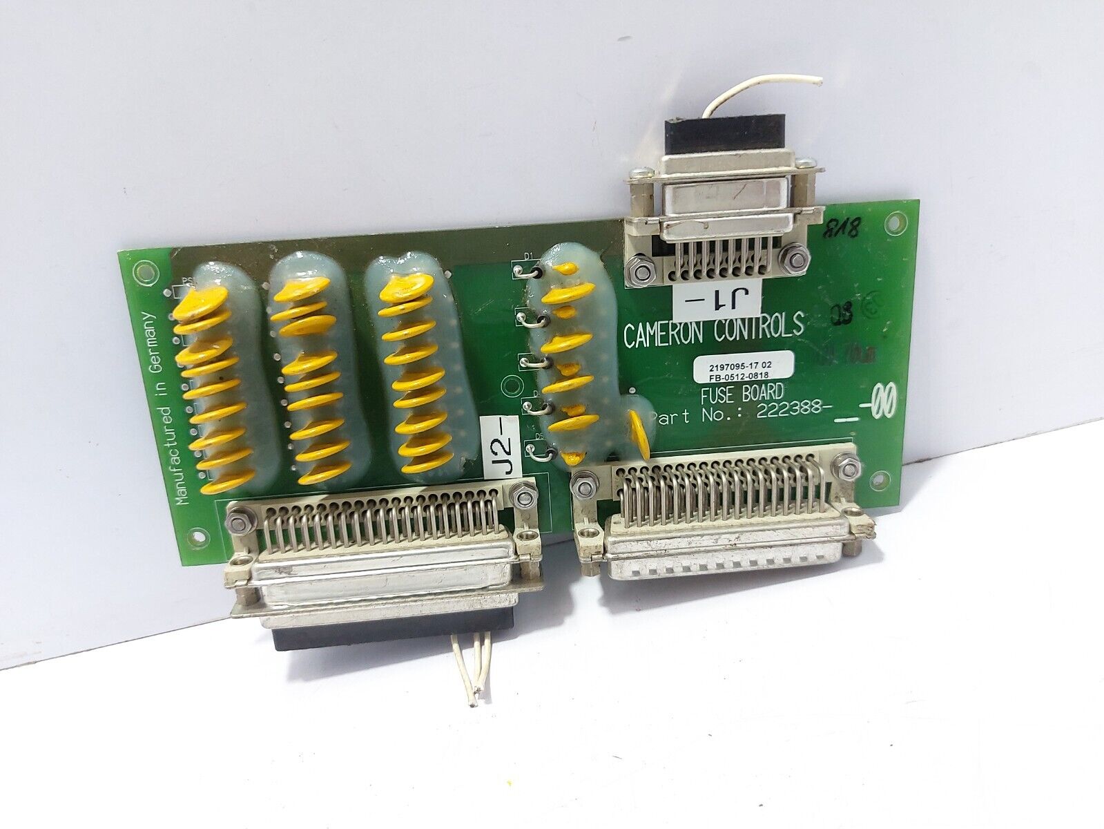 CAMERON CONTROLS FUSE BOARD 2197095-17 02 | CAMERON Main image