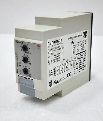 CARLO GAVAZZI Multifunction Timer PMC01D230 AG601 | CARLO GAVAZZI