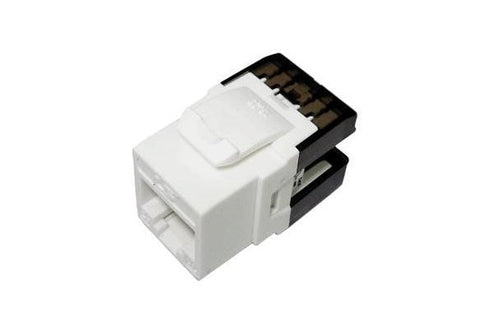 Cat 6 UTP Keystone Jack - LS Simple LS-MJ-UCC6-WH-ERI Connector-Ram Automations