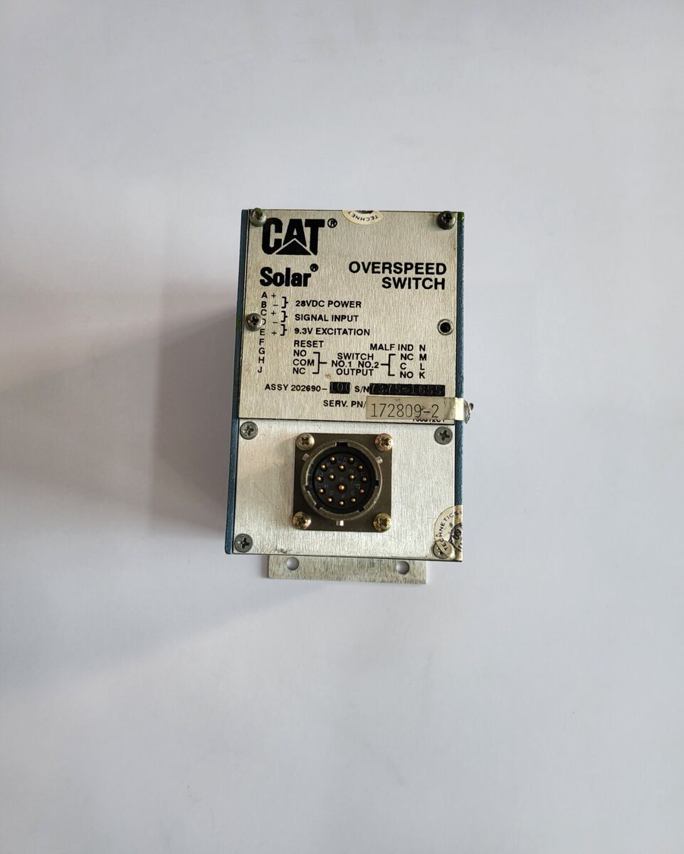 CAT Solar Overspeed Switch Assembly 202690-100 Main image