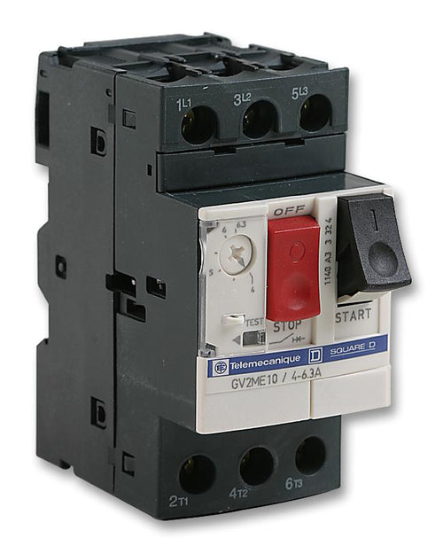 Telemecanique GV2ME10/4-6.3A Circuit Breaker - Motor Protection-Ram Automations