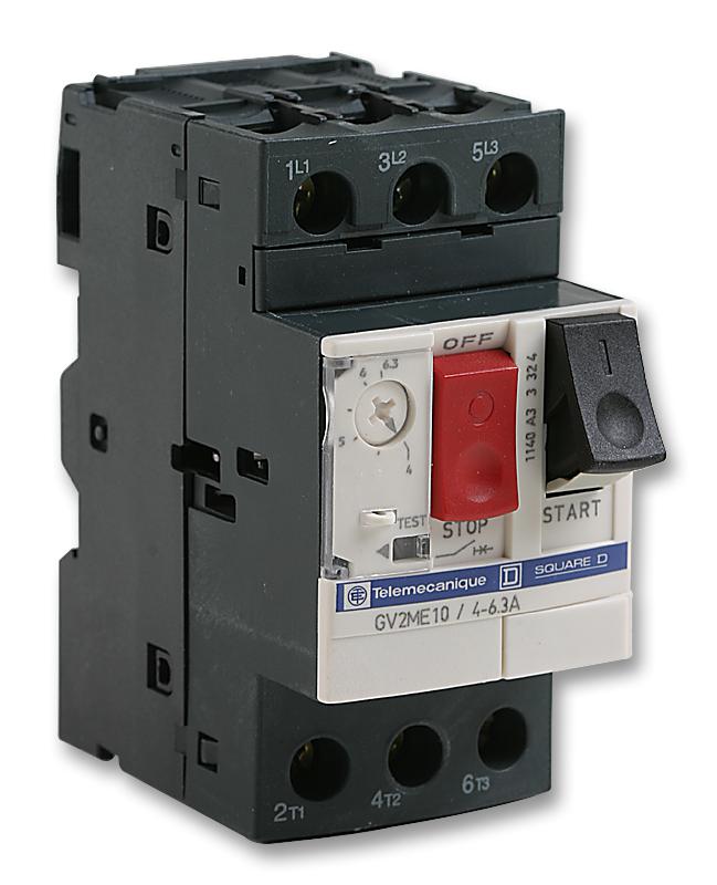 Telemecanique GV2ME10/4-6.3A Circuit Breaker - Motor Protection-Ram Automations