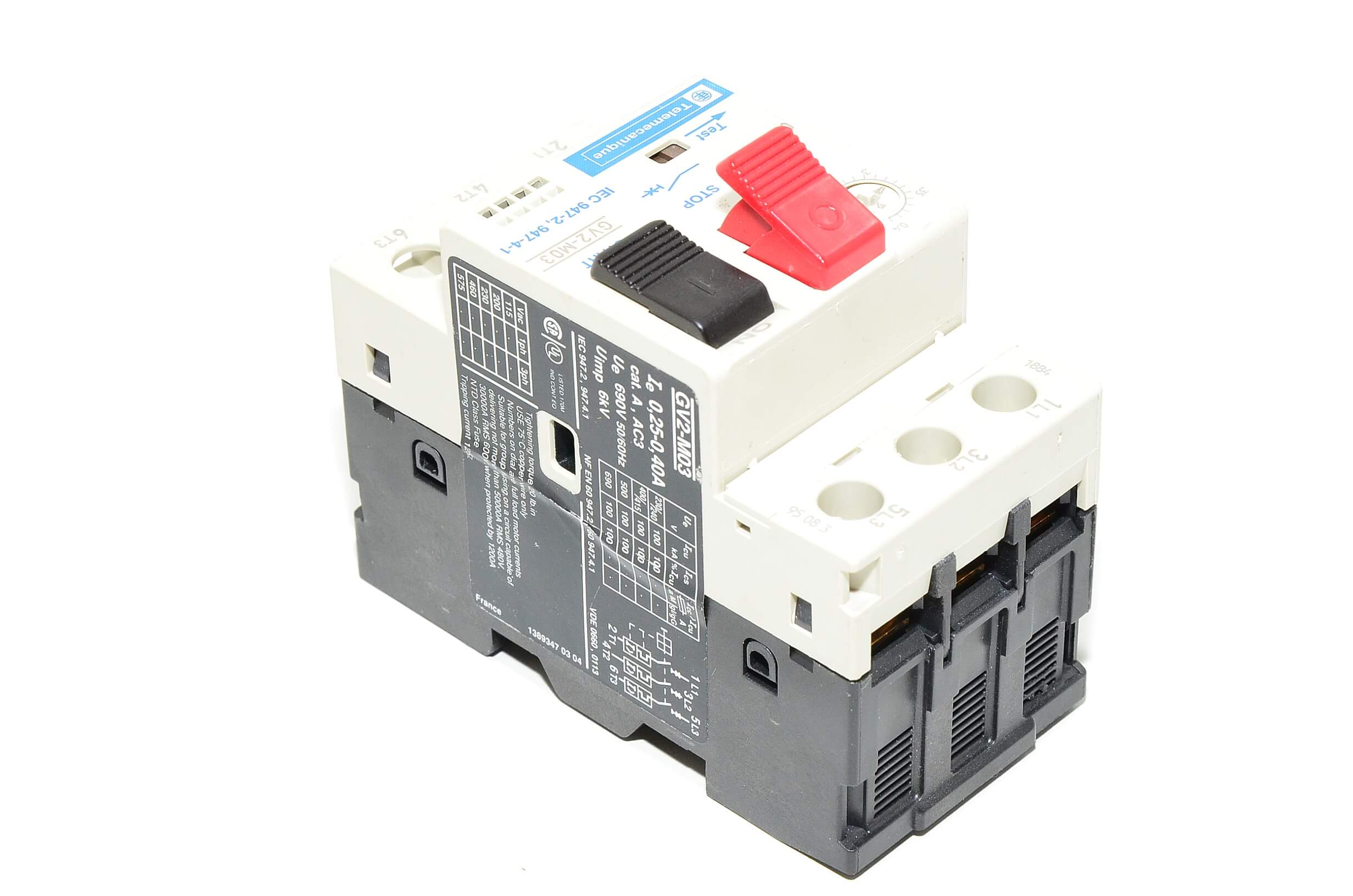 Circuit Breaker Kit Gv2 Me0325 040A Telemecanique | Telemecanique Main image