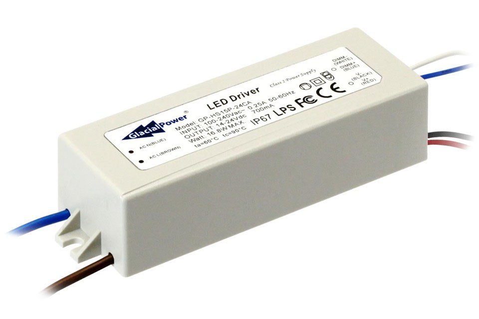 Class 2 Led Driver Glacial Power GP-HS15P-22C1 | Glacial Power