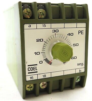 Coel Timer Relay 0-60 Seg | Coel