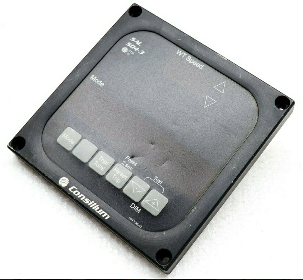CONSILIUM SAL SD4-3 DISPLAY - Operator Interface