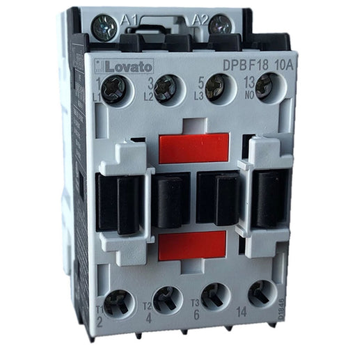 Lovato DPBF1810A Contactor Relay - 10A Auxiliary Contacts-Ram Automations