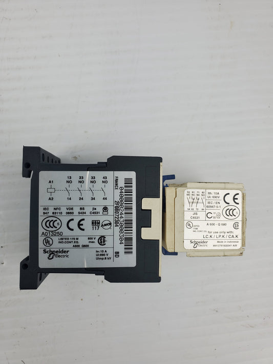 Contactor With La1Kn22 Auxiliary Contact Block Telemecanique A013250