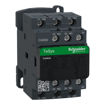 Schneider Electric Cad50P7 Control Relay - 230V, 50/60Hz-Ram Automations