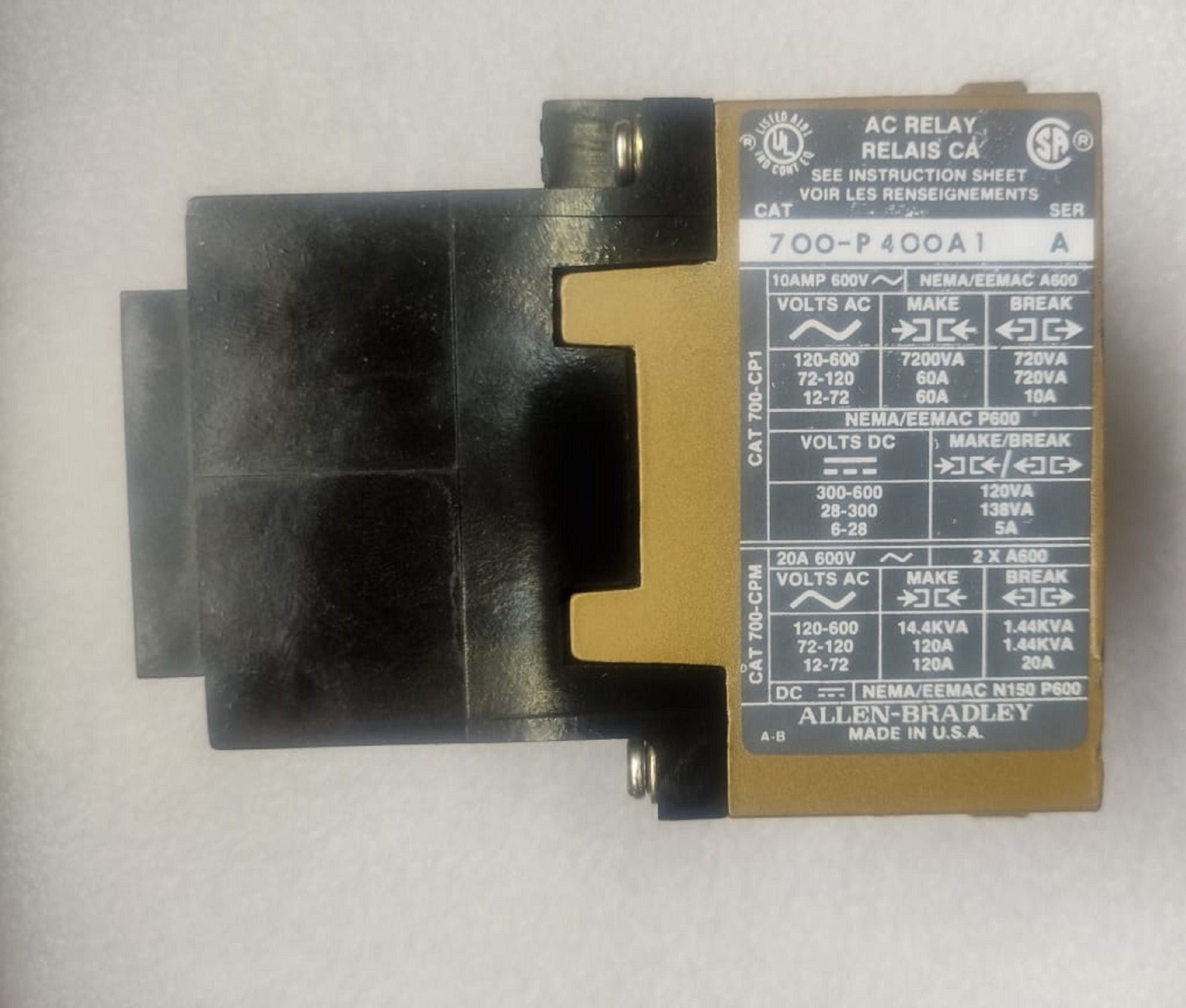 Control Relay 600V AC | Allen-Bradley Main image