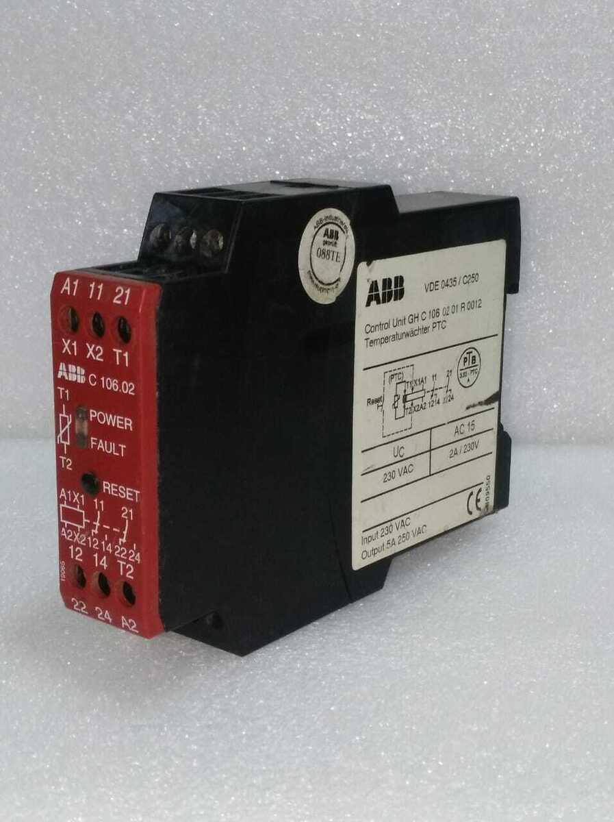 Control Unit Thermistor 240Vac | Abb Gh C 106.02