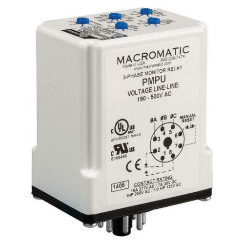 Current Monitor Relay COKP05A28 With Socket 70170-D | Macromatic Main image