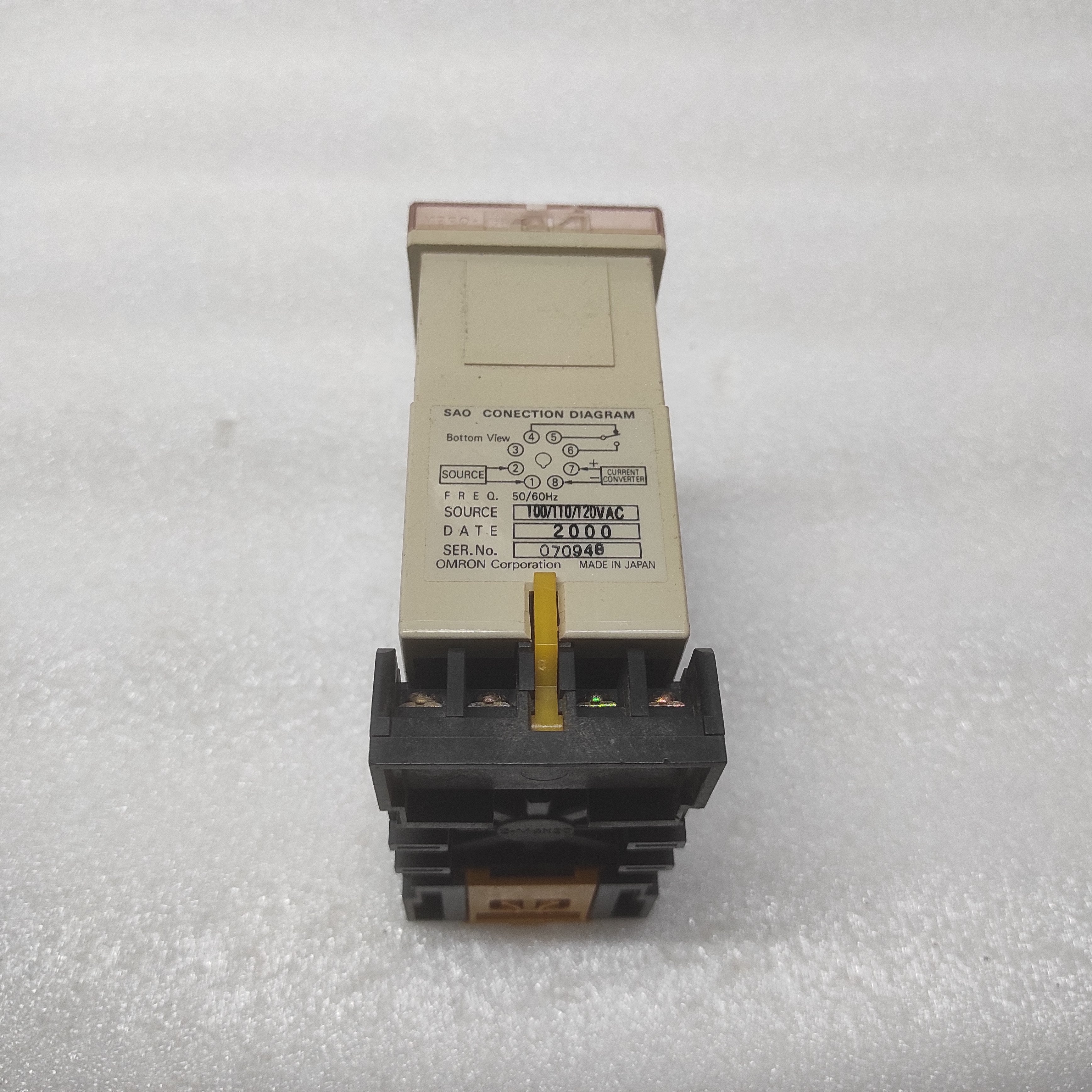 Current Sensor 120VAC Omron SAO-Q1N | Omron