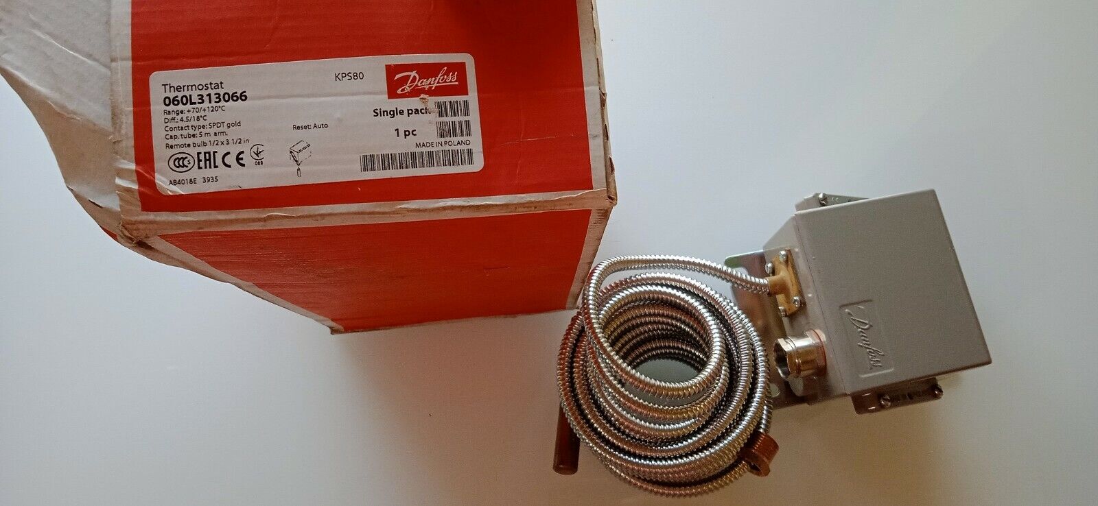 DANFOSS KPS 81 - Programmable Thermostat | Danfoss