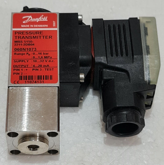 DANFOSS PRESSURE TRANSMITTER MBS 5150-2211-2DB04 060N1073