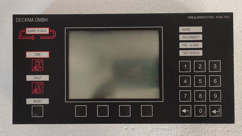 Deckma FMS 3000 AHT01-E5 Fire Alarm System – Industrial Protection-Ram Automations