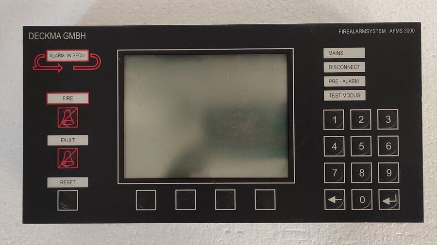 Deckma FMS 3000 AHT01-E5 Fire Alarm System – Industrial Protection-Ram Automations