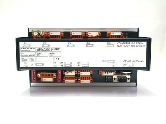 Deckma FMS 3000 NM01-E9 Fire Alarm Main Module for Enhanced Safety