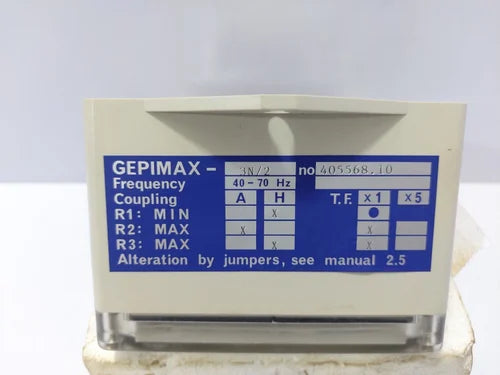 DEIF GEPIMAX-3N/2 Relay for Overload and Current Protection Main image
