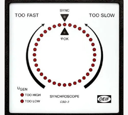 DEIF MARINE SYNCHROSCOPE RELAY CSQ-2 115V AG284 | DEIF