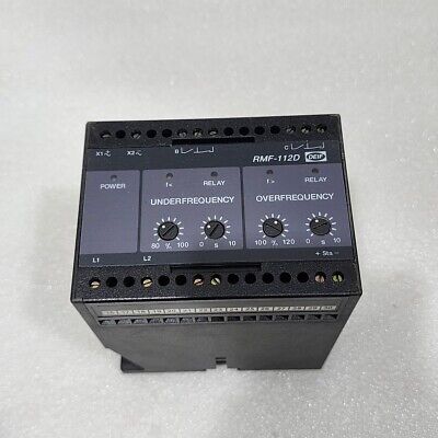 DEIF RMF-112D: Reliable Frequency Relay Power Protection Main image