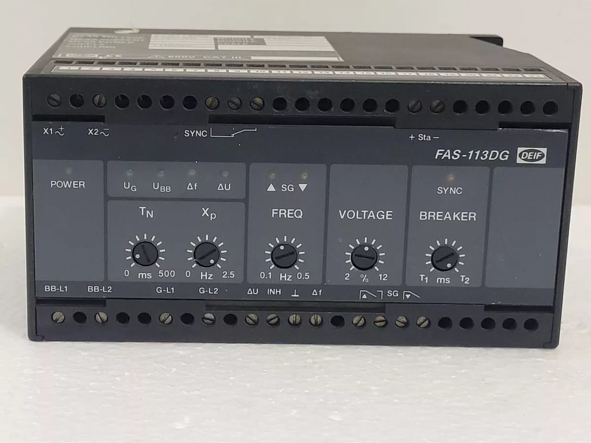 DEIF Synchronizer Controller FAS-113DG AG104 | DEIF