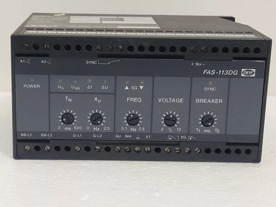 DEIF FAS-113DG Synchronizer Controller - 450VAC – Reliable Control-Ram Automations