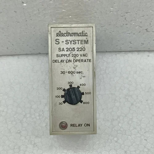 Delay On Operate Electromatic Sa 205 220 | Electromatic Main image