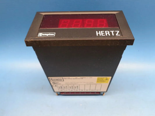 Digital Panel Meter Hertz Frequency 4 Digit | Crompton Instruments 262-DGHU